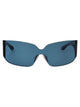 Balenciaga Blue-Blue-Blue Nylon Sunglasses