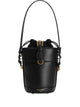 Dolce & Gabbana Capri Bucket Bag In Canvas And Leather