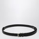Dolce & Gabbana  Black Woven Leather Belt