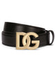 Dolce & Gabbana Dg Buckle Leather Belt