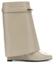 Givenchy Shark Pinch Beige Calf Leather Boots