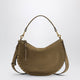 Isabel Marant Oskan Soft Zipped Bag In Taupe Suede
