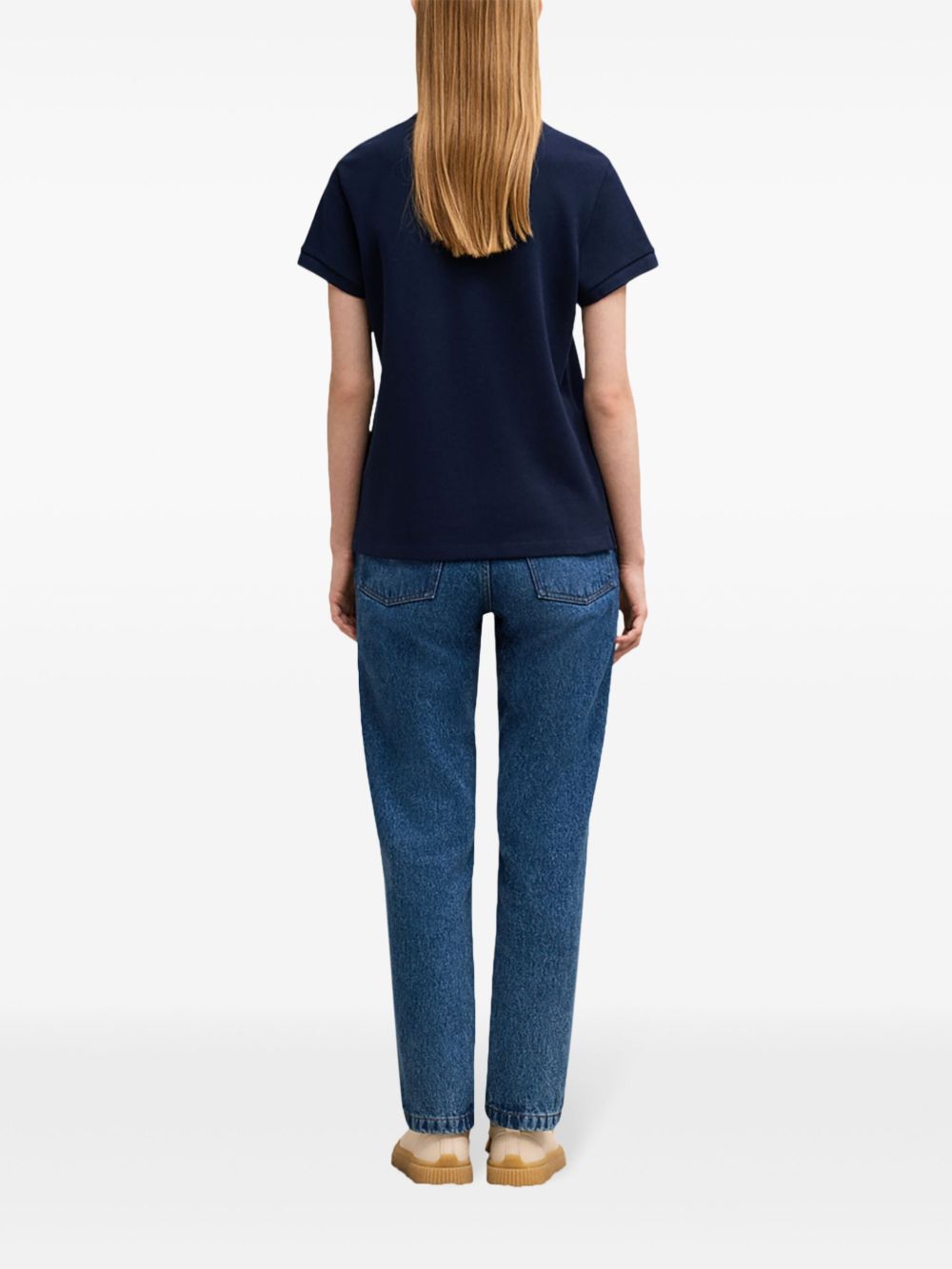 Ami Paris Red Ami Polo Shirt
