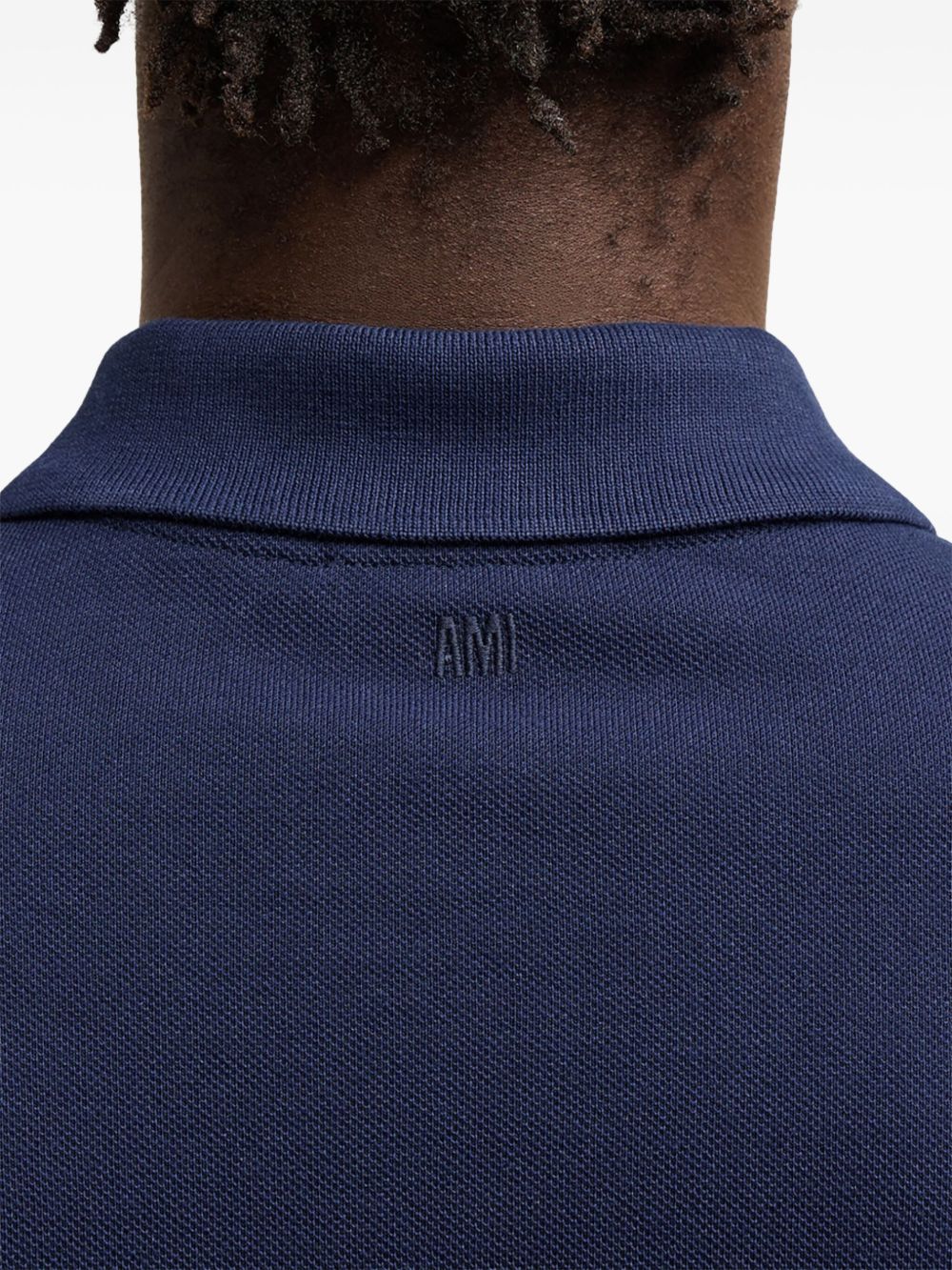 Ami Paris Red Ami Polo Shirt