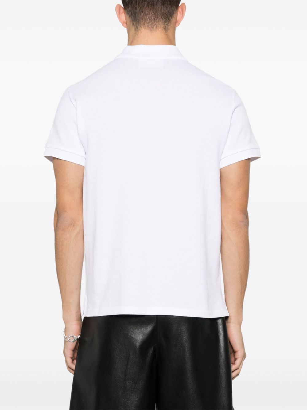Ami Paris Ami De Coeur Cotton Polo Shirt