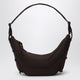 Lemaire Small Soft Game Bag In Water-Repellent Brown Nylon