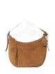 Fabiana Filippi Maxi Suede Hobo Bag With Diamond Detail
