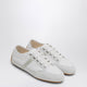 Givenchy  White Silm Sneakers In Nylon And Suede
