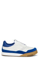 Givenchy White Blue Leather Flat Shoes