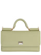 Dolce & Gabbana Green Leather Shoulder Bag