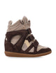 Isabel Marant Isabel Marant Bekett Suede Leather Sneakers