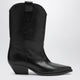 Isabel Marant Deurto Cowboy Boots In Black Leather