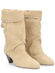Isabel Marant Beige Calf Leather Boots