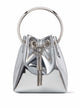 Jimmy Choo Silver Leather Bag