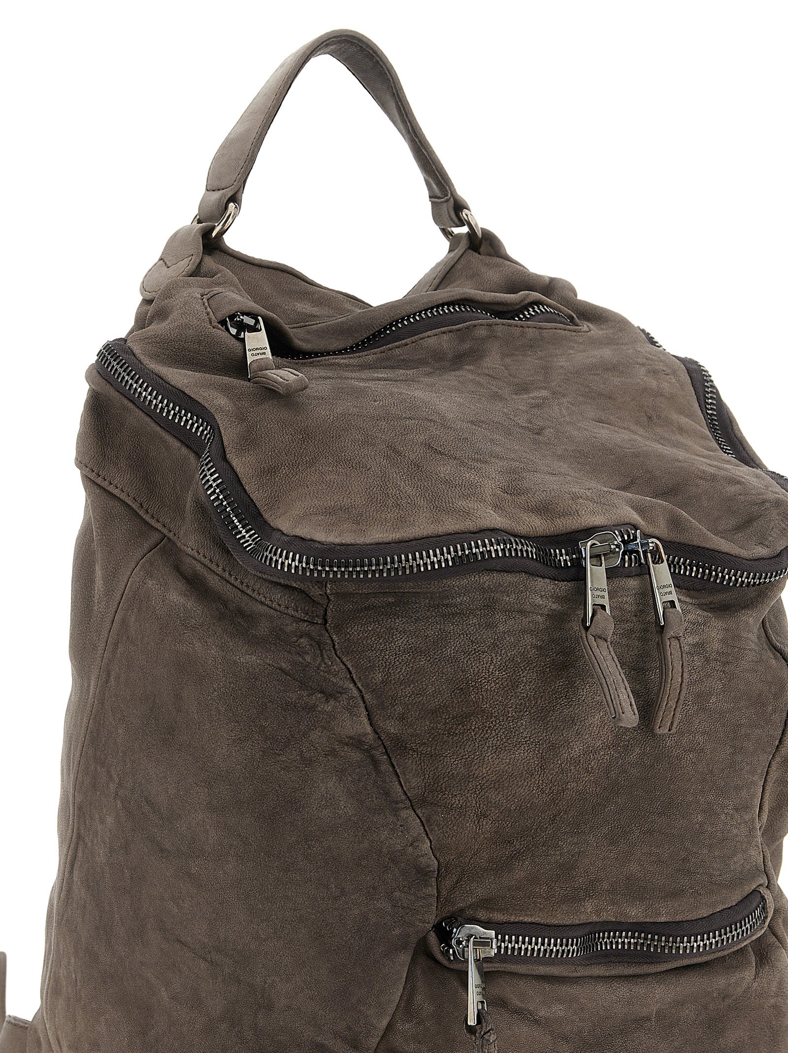 Giorgio Brato Leather Backpack