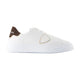 Philippe Model Paris Temple Low Sneakers -  - Leather - White