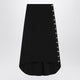 Givenchy  Black Milan Stitch Skirt With Buttons