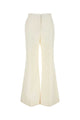 Givenchy White Linen Wide-Leg Pant