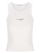 Givenchy Logo-Lettering Ribbed-Knit Tank Top