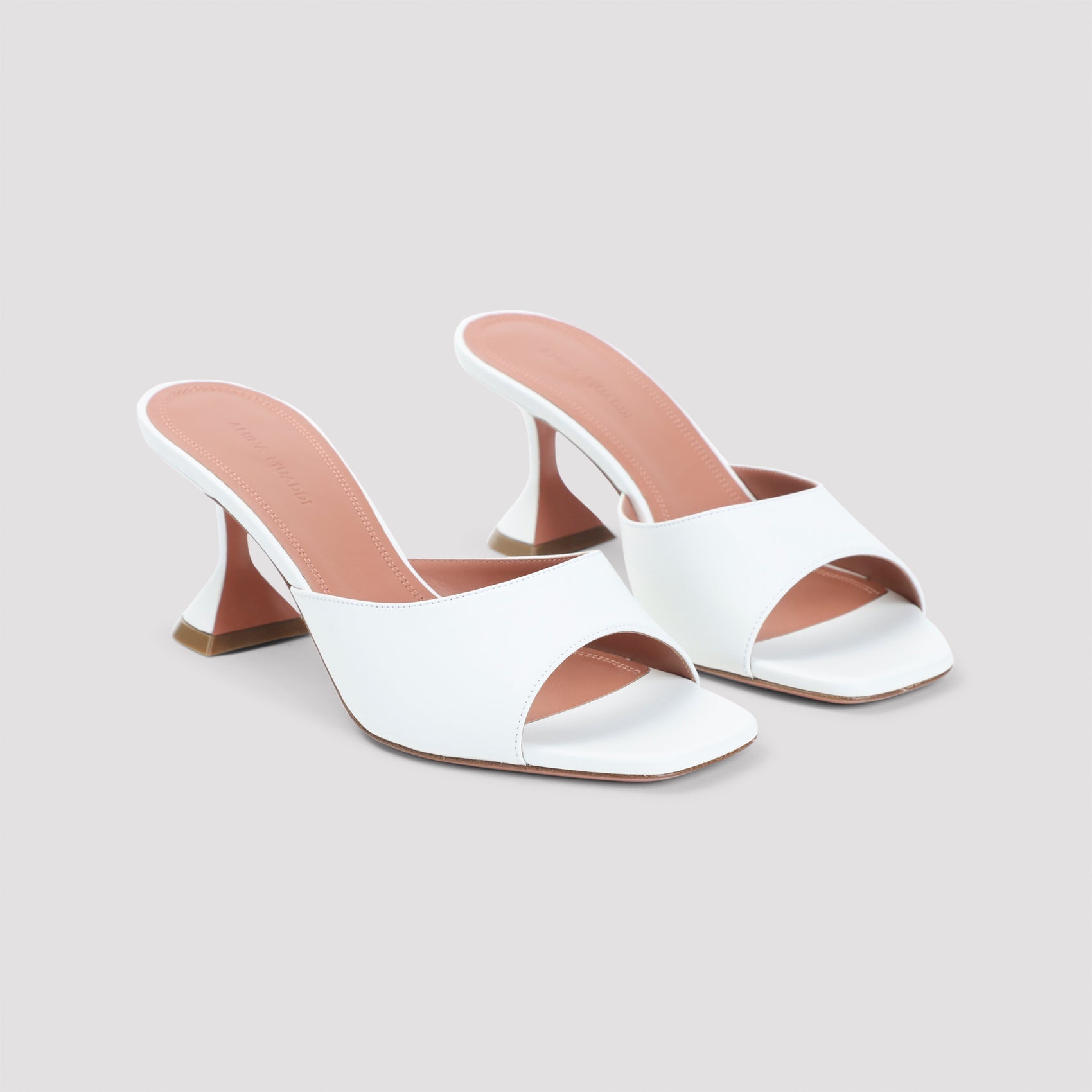 Amina Muaddi White Lupita Slipper 70