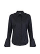 Elisabetta Franchi Black Cotton Shirt