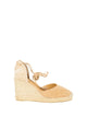 Castañer Carina Espadrille In Organic Tostado Cotton