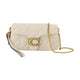 Coach Quilted Tabby Chain 19 Crossbody -  - Leather - White