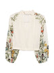 Alice + Olivia Cassie Cropped Blouse