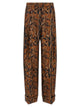 Alberto Biani Lynx Print Pants