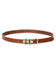 Isabel Marant Khaki Bovine Hair Belt