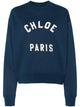 Chloé Logo Detail Cotton Sweatshirt