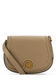 Chloé Cappuccino Leather Horse Medal Crossbody Bag