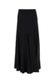 Chloé Chloé Black Silk Satin Maxi Skirt