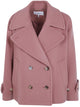 Chloé Turtle Neck Military Split Coat