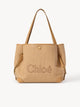 Chloé Raffia Chloã© Clover Shopping Bag