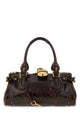 Chloé Shoulder Paddington Cacao Simil Serpient