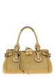 Chloé Mustard Suede Paddington Shopping Bag