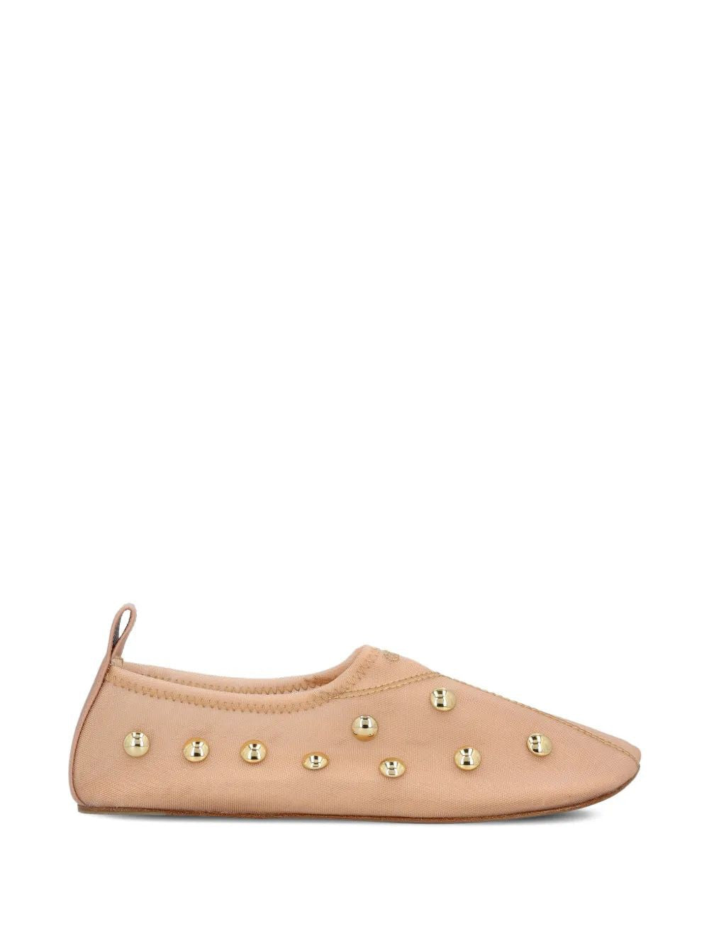 Chloé Pink Mesh Rita Ballerinas