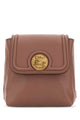 Chloé Antiqued Pink Leather Horse Medal Backpack