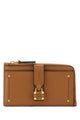 Chloé Paddington Brown Zip Card Holder