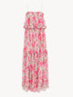 Chloé Floral-Print Ruffled Maxi Dress