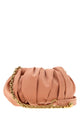 Chloé Peach Canvas Chloã© Plissã© Shoulder Bag