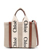 Chloé Multicolor Fabric Small Woody Shopping Bag