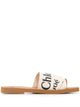 Chloé Woody Linen Sandals