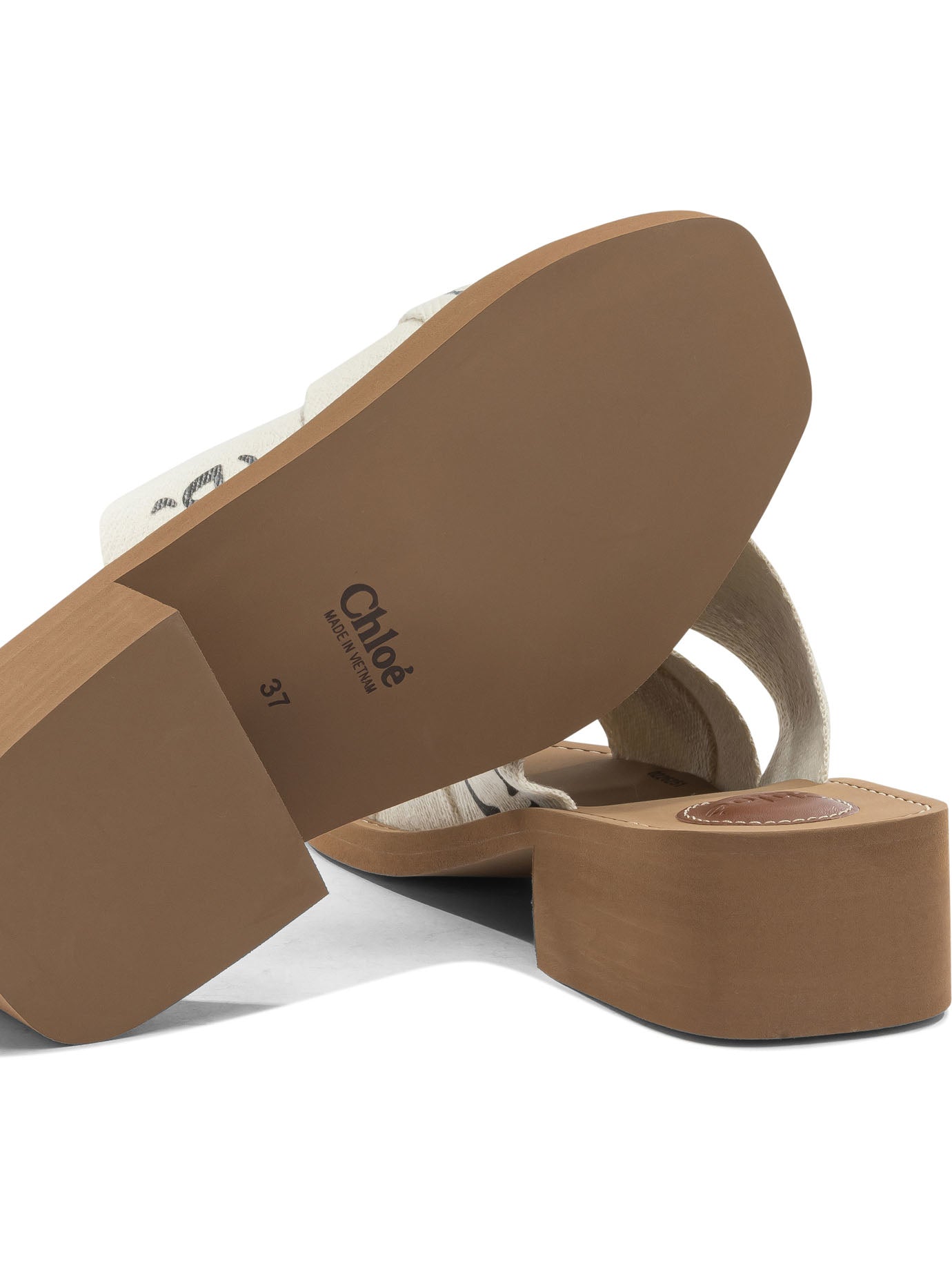 Chloé "Woody" Heeled Sandals