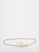 Chloé Gold Chain Belt With Logo