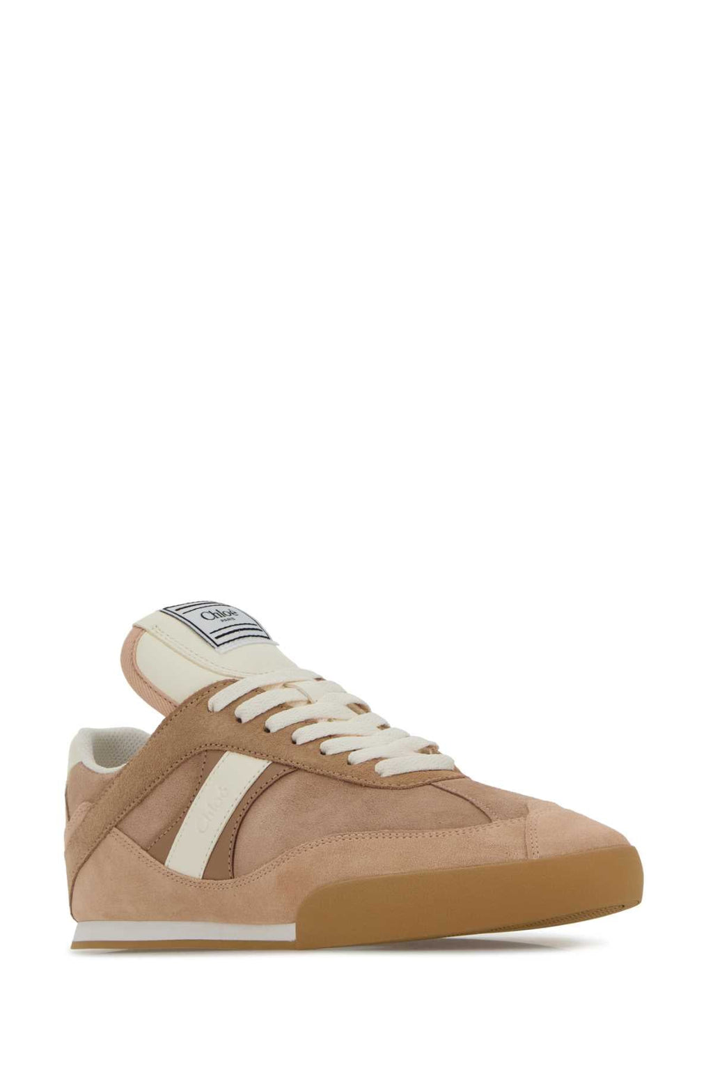 Chloé Antiqued Pink Suede Chloã¨ Kick Sneakers