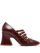 Chloé Janis Buckle Strap Pumps With 80Mm Heel