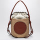 Chloé Rafia And Leather Bucket Bag