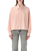 The Frankie Shop Arlen Cotton Boxy Shirt